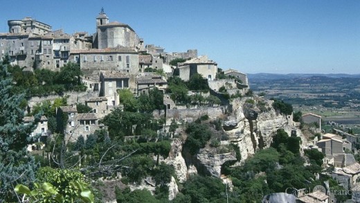 Gordes/ Luberon, zu "Via Domitia" by: Jörgen Kipp, castel-franc.com