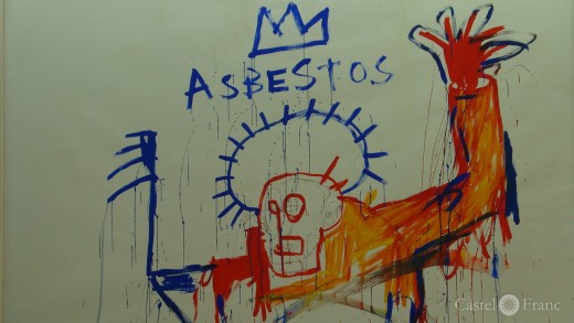"Asbestos"/Jean-Michel Basquiat; Collection Lambert, Avignon, Foto: Castel Franc