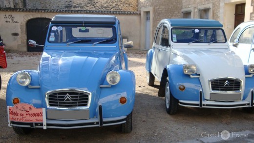 deux "2 CV" á Velleron