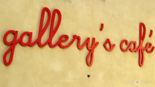 Gallerry's Café, Pernes-les-Fontaines, by: Castel Franc, Provence