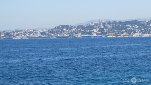 Die Bucht von Marseille, Foto: Castel Franc, Provence