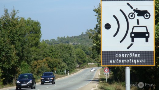Vorwarnung zur Radarkontrolle in Frankreich 