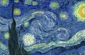 Vincent van Gogh, "Sternennacht", Ausschnitt